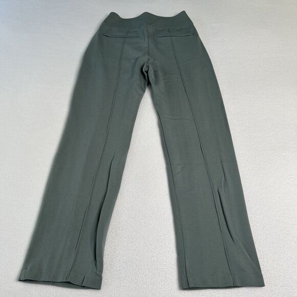 Athleta Women's Size 0 Eastbound Straight Pant Tencel Blend Green 988039 - Picture 3 of 10